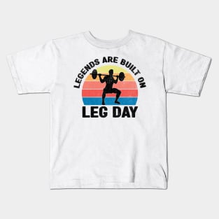 Leg day Kids T-Shirt